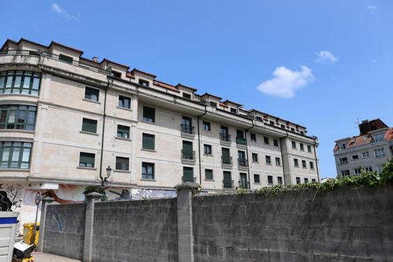 Apartamento Carrera Daire Caldas De Reis Dış mekan fotoğraf