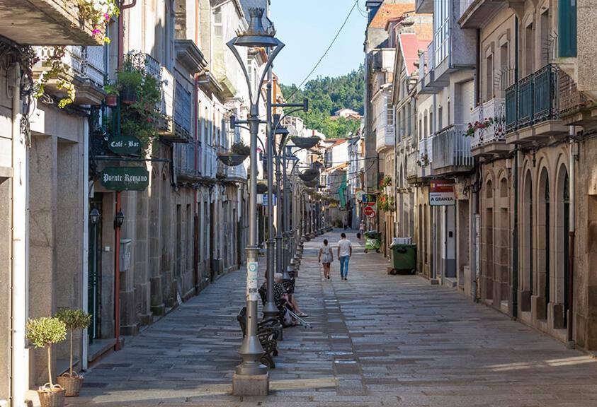 Apartamento Carrera Daire Caldas De Reis Dış mekan fotoğraf