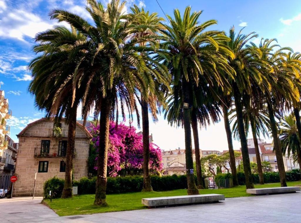 Apartamento Carrera Daire Caldas De Reis Dış mekan fotoğraf
